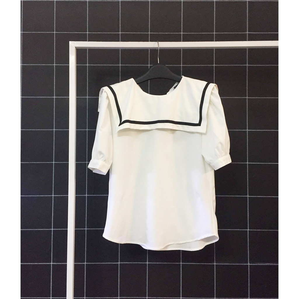 Black Dotted Shirt With Sailor Pant