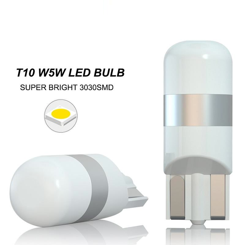 S&D 10pcs T3 T4.2 T4.7 Led Bulb 3030SMD Chips Car Interior Lights Dashboard Warming Indicator Wedge Auto Instrument Lamp 12v P 37170027 - View #2