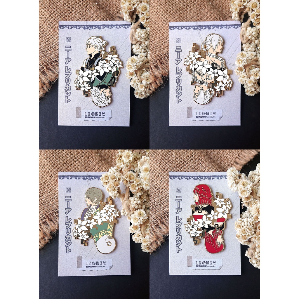 Nier Replica - Hard Enamel Pin | Shopee Philippines