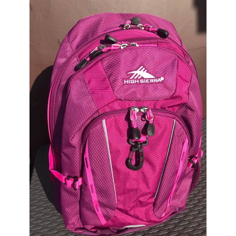 High sierra store backpack pink