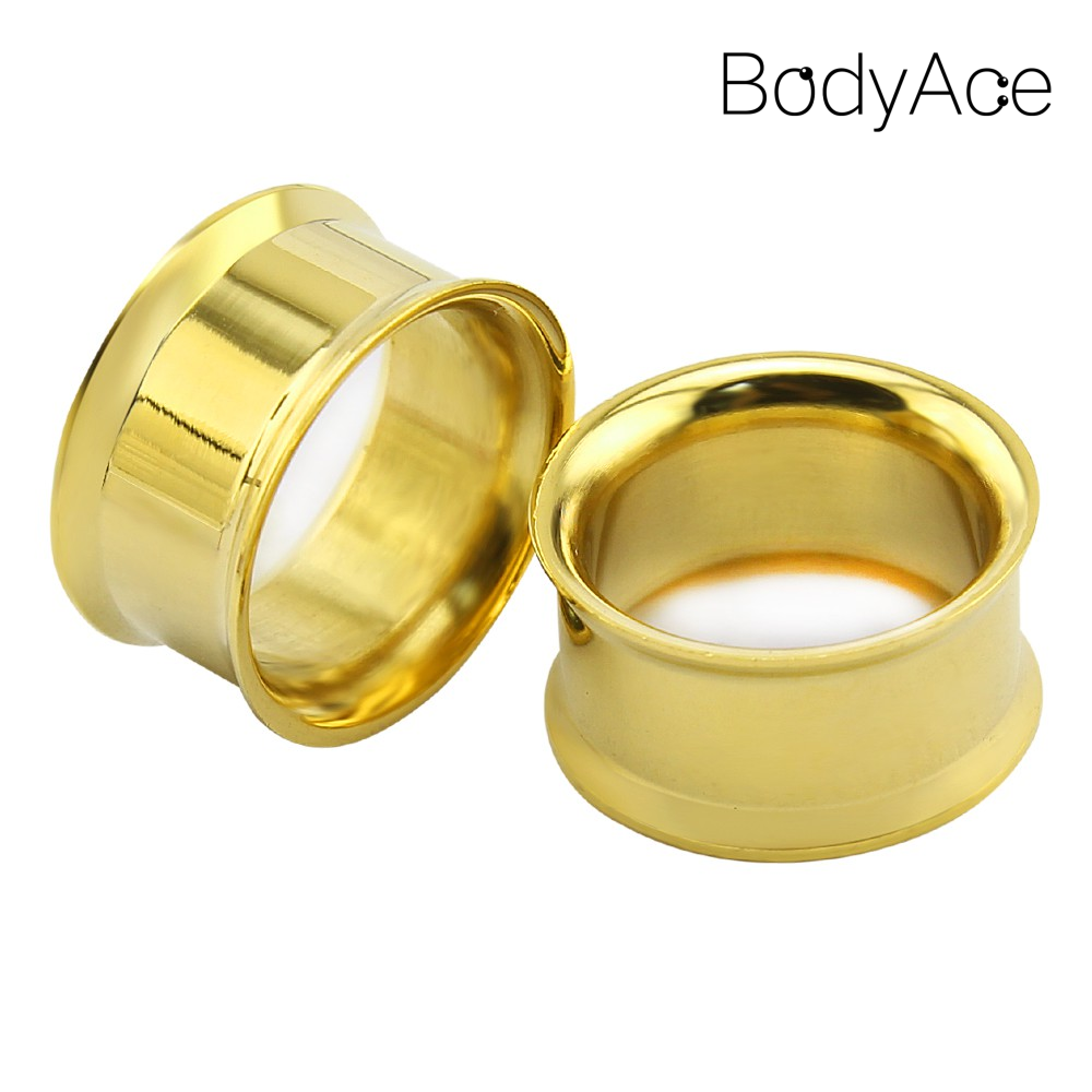 Gold deals ear tunnels