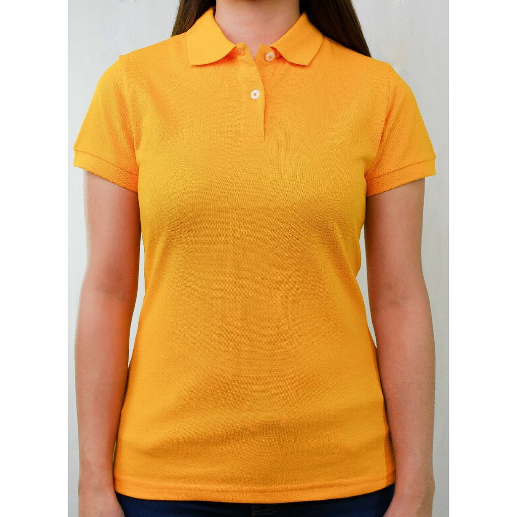 Lucky Hanna YELLOW GOLD Polo Shirt Ladies