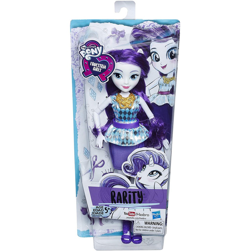 My Little Pony Equestria Girls Rarity Classic Style Doll Shopee Philippines