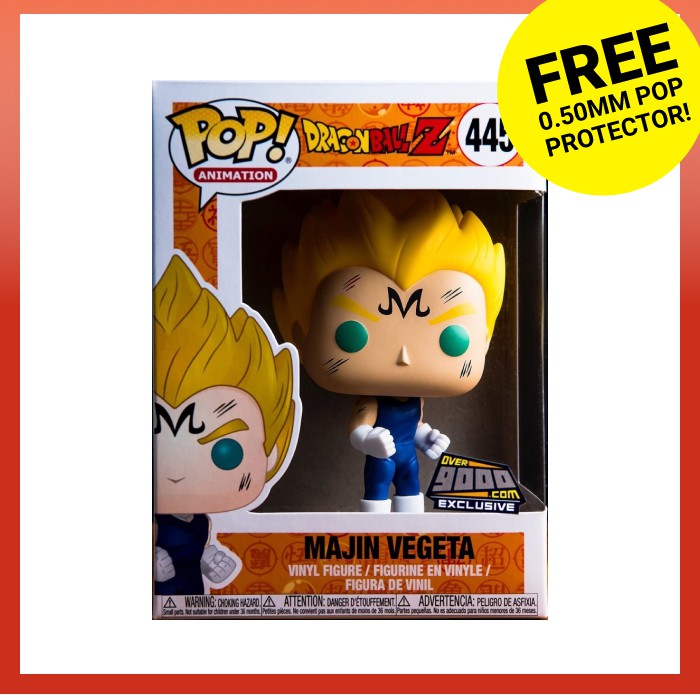 Majin vegeta best sale pop over 9000