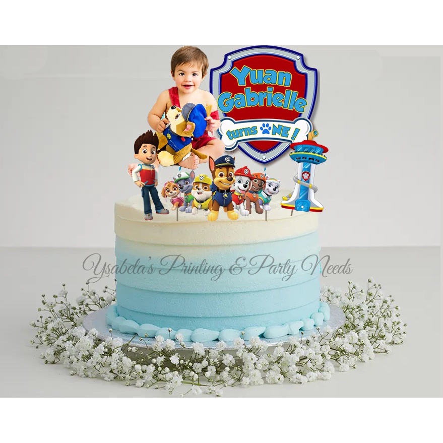 PERSONALIZED CAKE TOPPER (FREE LAYOUT) | Shopee Philippines