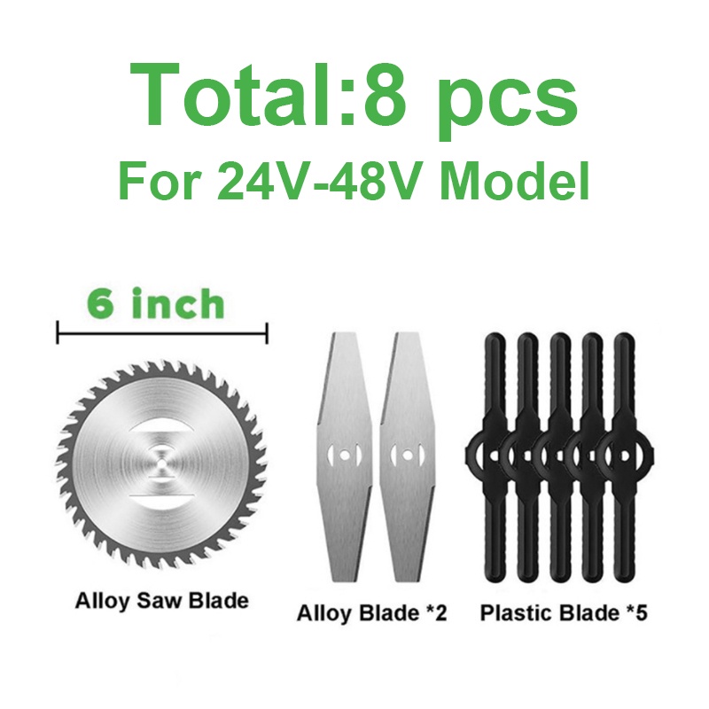 Lawn Mower Grass Cutter Accessories Blade Set Shopee Philippines