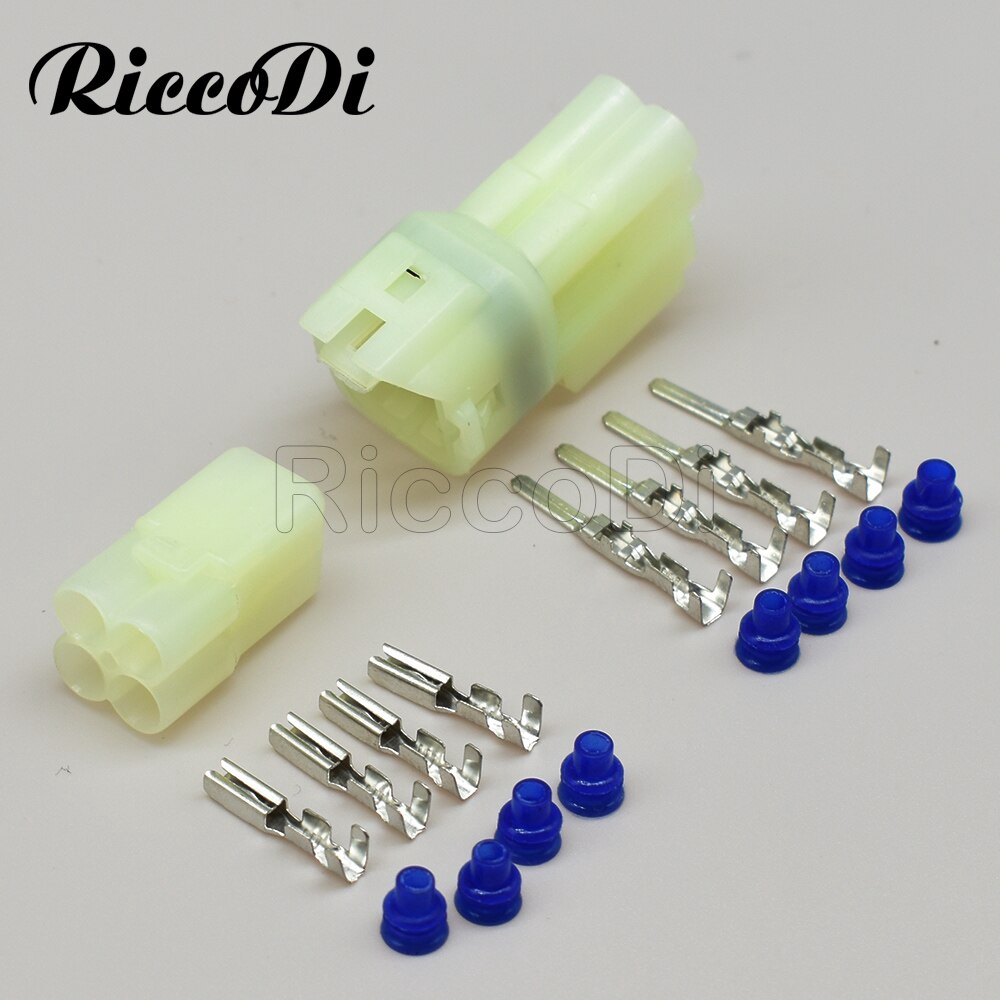 5sets Waterproof 4 Pinway Connector Hm 090 Sumitomo Wire Connector Male Female Connector 6180 5653