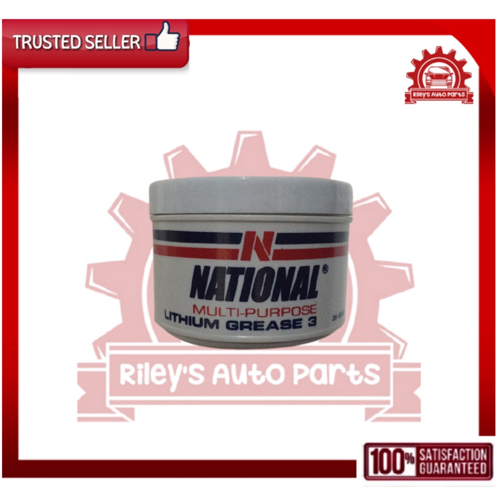 NATIONAL MULTIPURPOSE LITHIUM GREASE 3 250grams Shopee Philippines