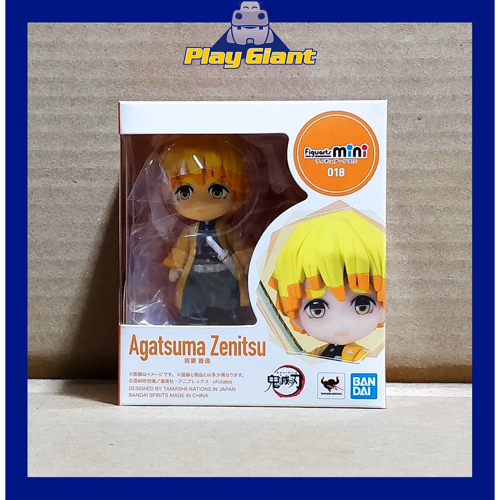 Figuarts Mini Zenitsu Agatsuma Demon Slayer Kimetsu no Yaiba Shopee