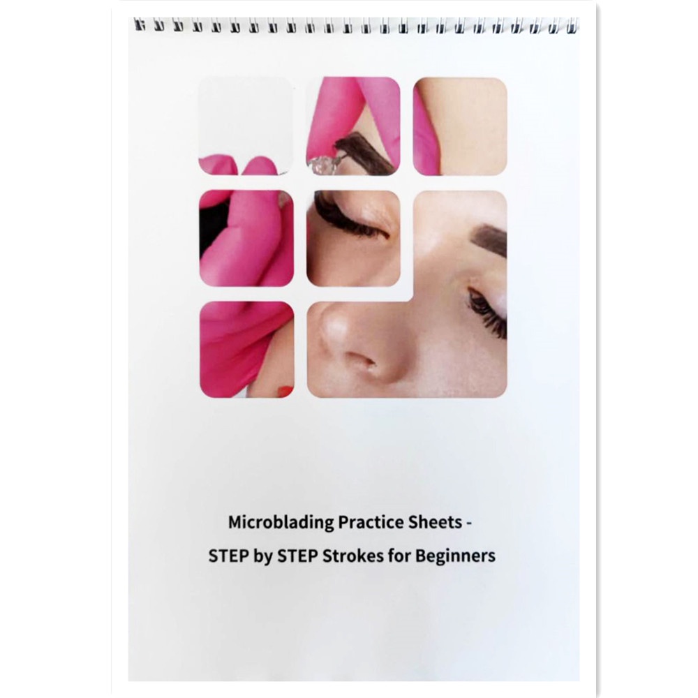 Eyebrow Microblading for Beginners Wild Eyebrow Practice Papers Eyebrow ...