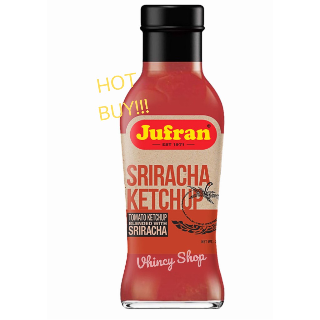Jufran Sriracha Ketchup (285g) Shopee Philippines
