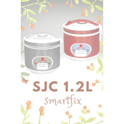 Standard Rice Cooker SJC 1.2L for 4-5 persons with FREE rice ladle and ...