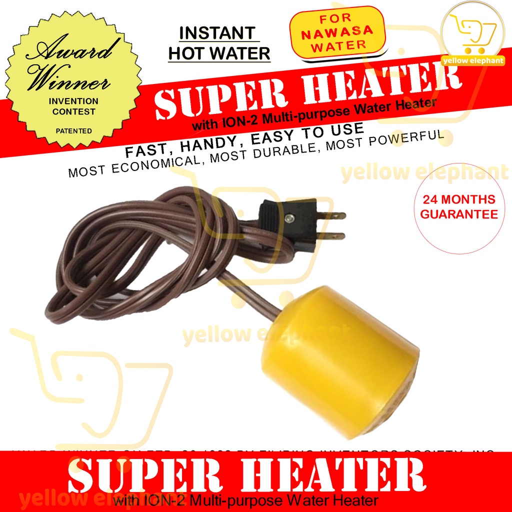 SUPER HEATER Multi-Purpose Water Heater Submersible | Shopee Philippines