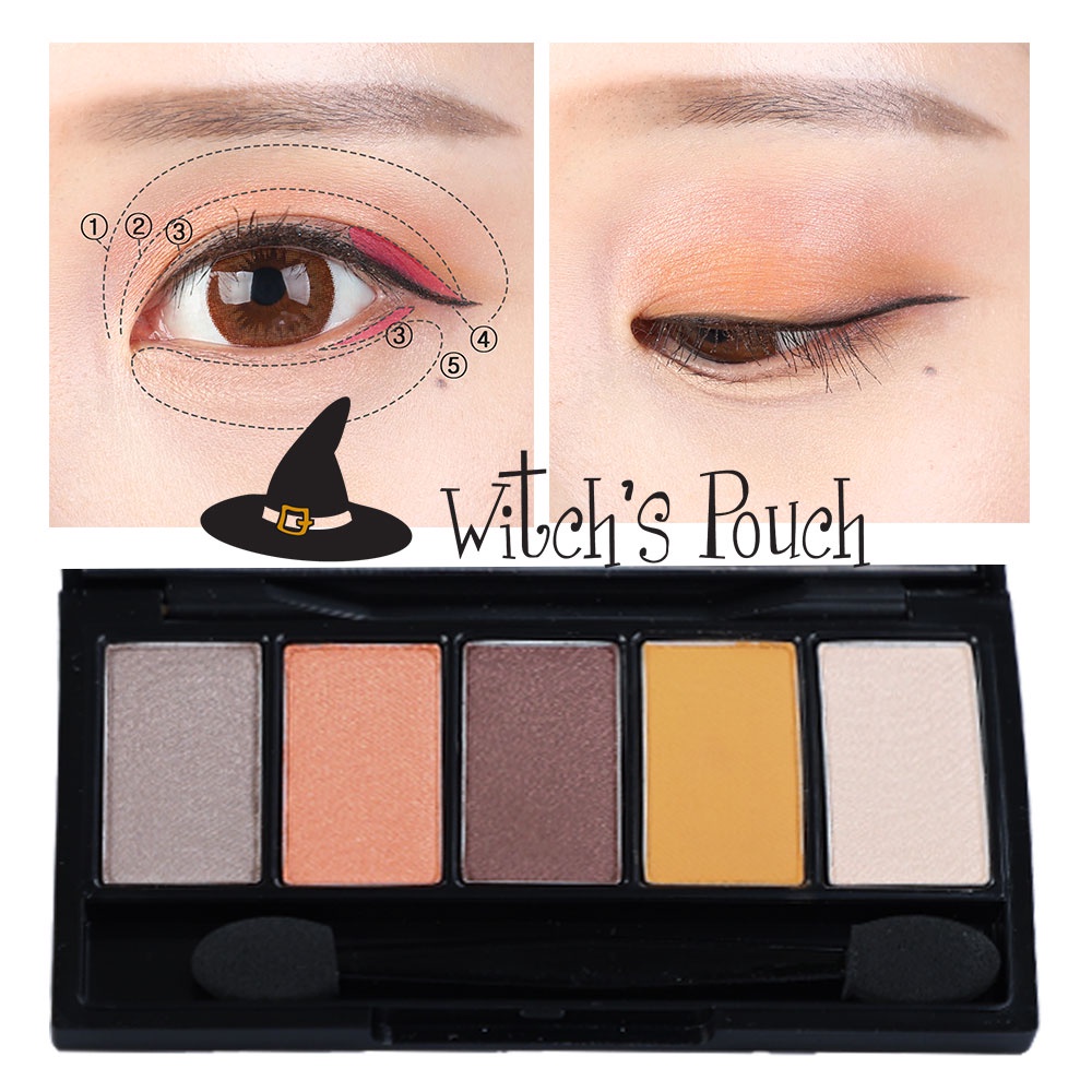 Witch's Pouch Eyeshadow Palette Korea Glitter Eye Makeup Shimmer 03