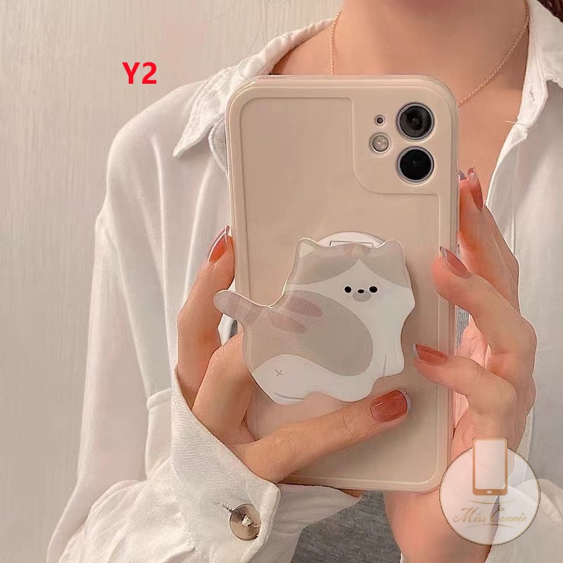 Universal Cartoon Cute Cat Bracket Phone Grip Korea Holder Ring ...