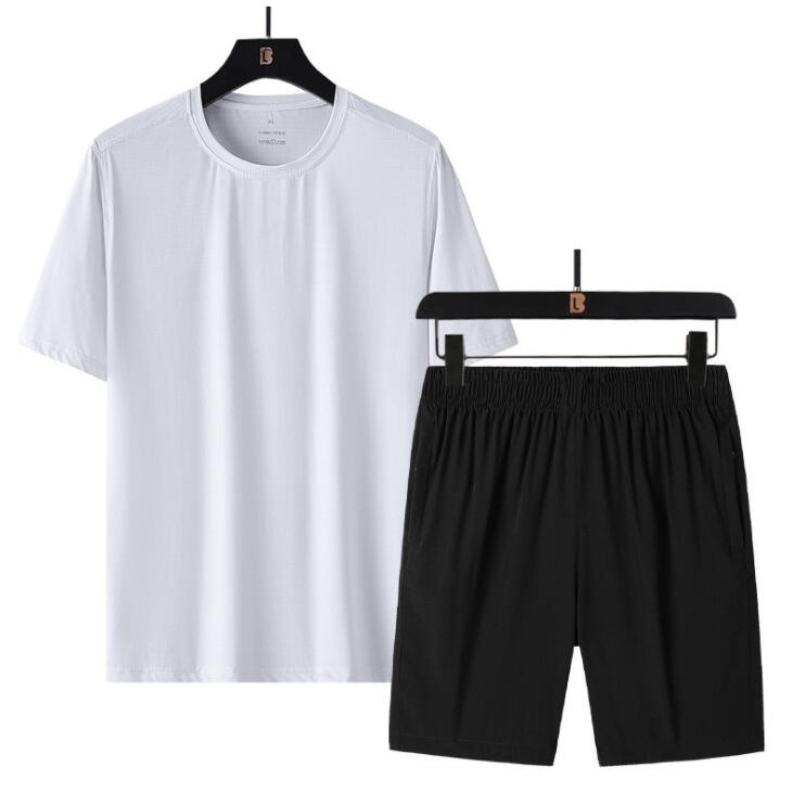 Basic DRI-FIT TSHIRT + DRI-FIT SHORT TERNO gmy/running/riding ...