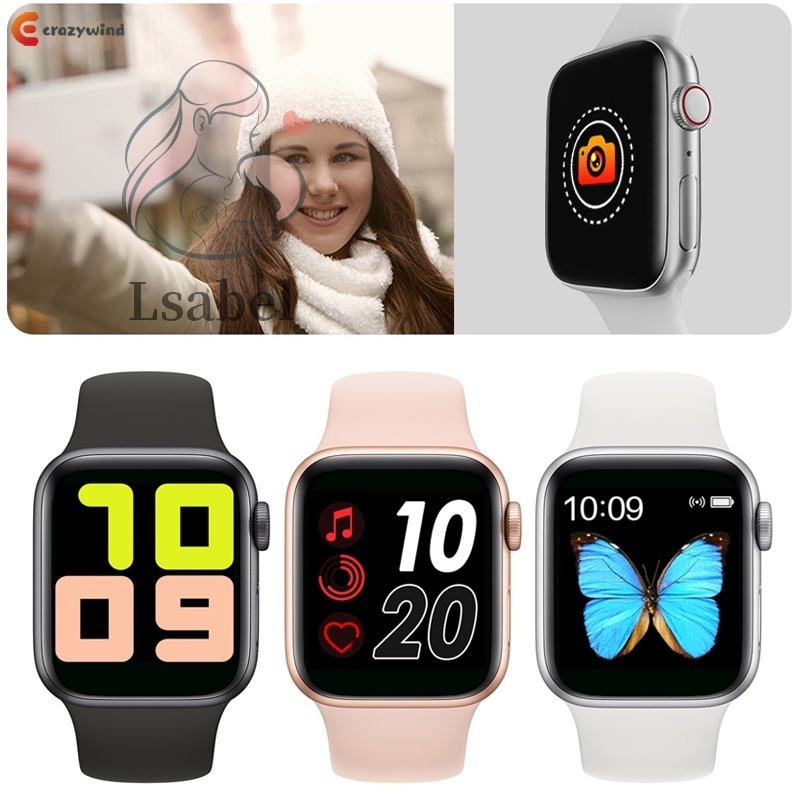 T500 Smart Watch Bluetooth Call Touch Screen Sport Smartwatch Heart Monitoring Android IOS Jam
