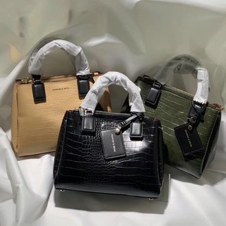 TEDDY BLAKE Crocodile effect Handbag