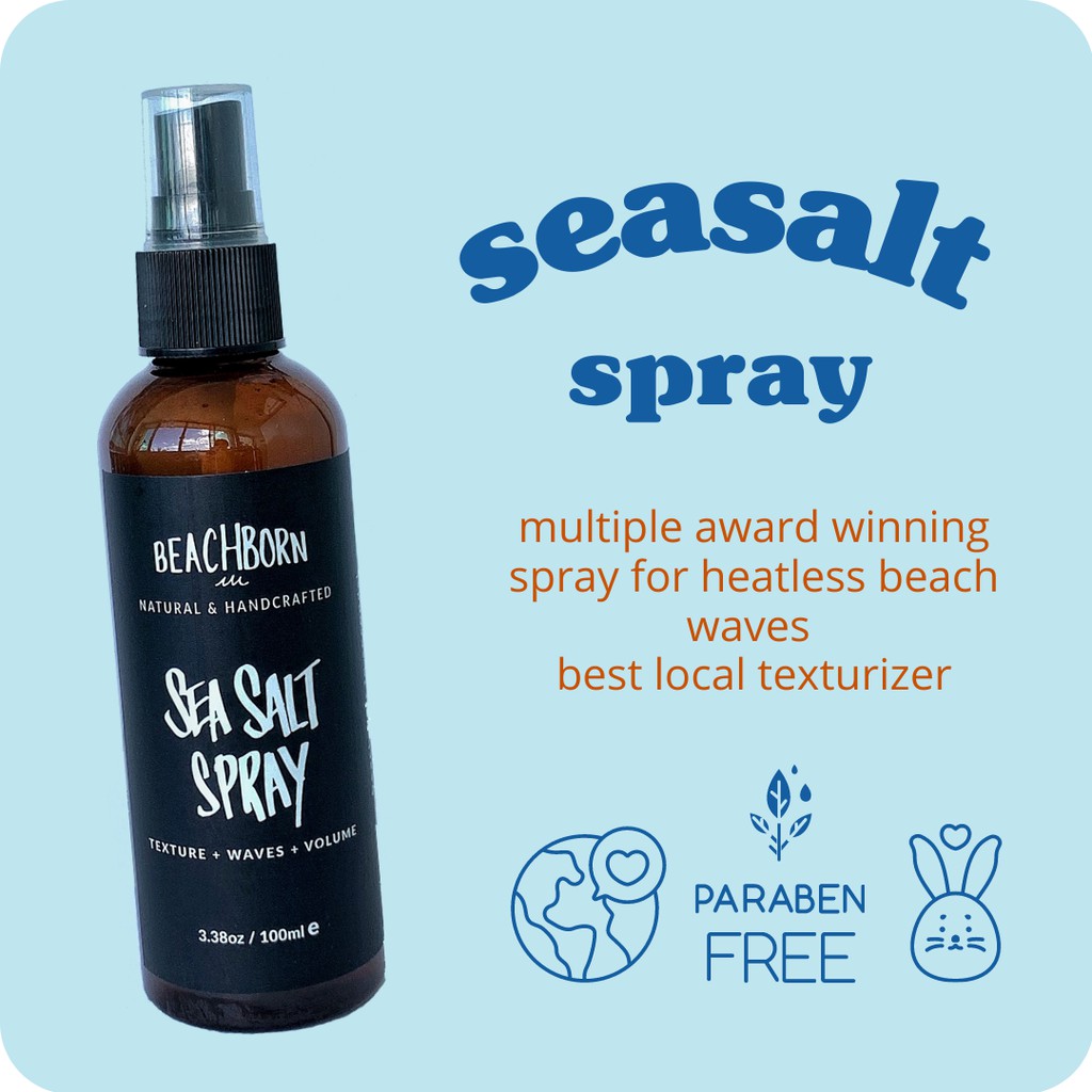 Beachborn Sea Salt Spray Seasalt Spray Heatless Beachwaves Texture