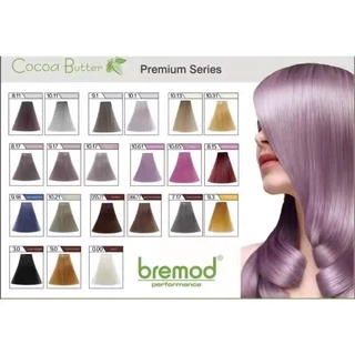 Bremod Hair Color Premium Cocoa Ash/  Purple / Blue /Pink Brown /Blone Hair Beauty
