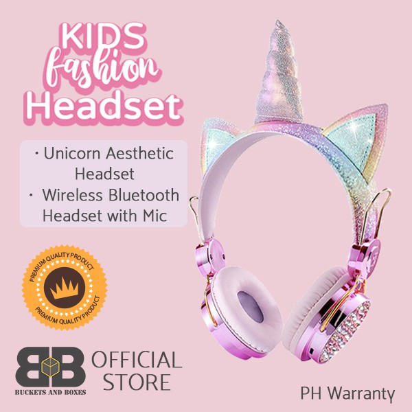 Unicorn headphones shopee hot sale