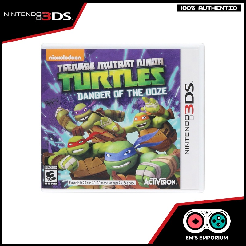 Nintendo 3DS Games Teenage Mutant Ninja Turtles : Danger of the OOZE ...