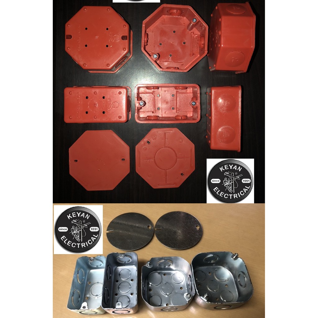 （Hot sale）EURO PVC & METAL UTILITY BOX JUNCTION BOX DEEP TYPE GA18 16