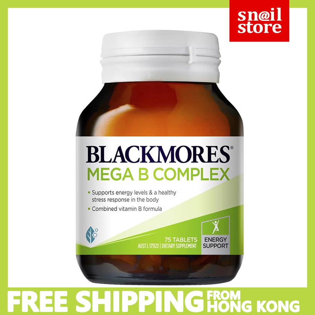 Blackmores Mega B Complex 75 Tablets （EXP 2025) | Shopee Philippines