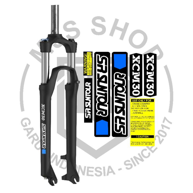 Suntour xcm 30 new MTB fork decal sticker | Shopee Philippines
