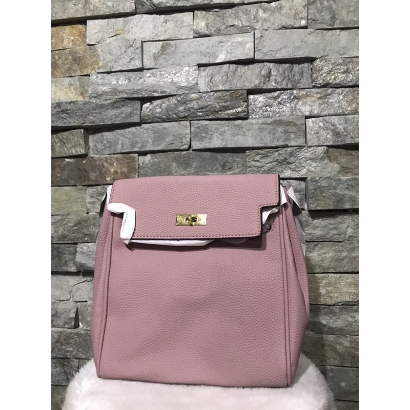 Hermes Backpack (avail pink & blue) Shopee Philippines