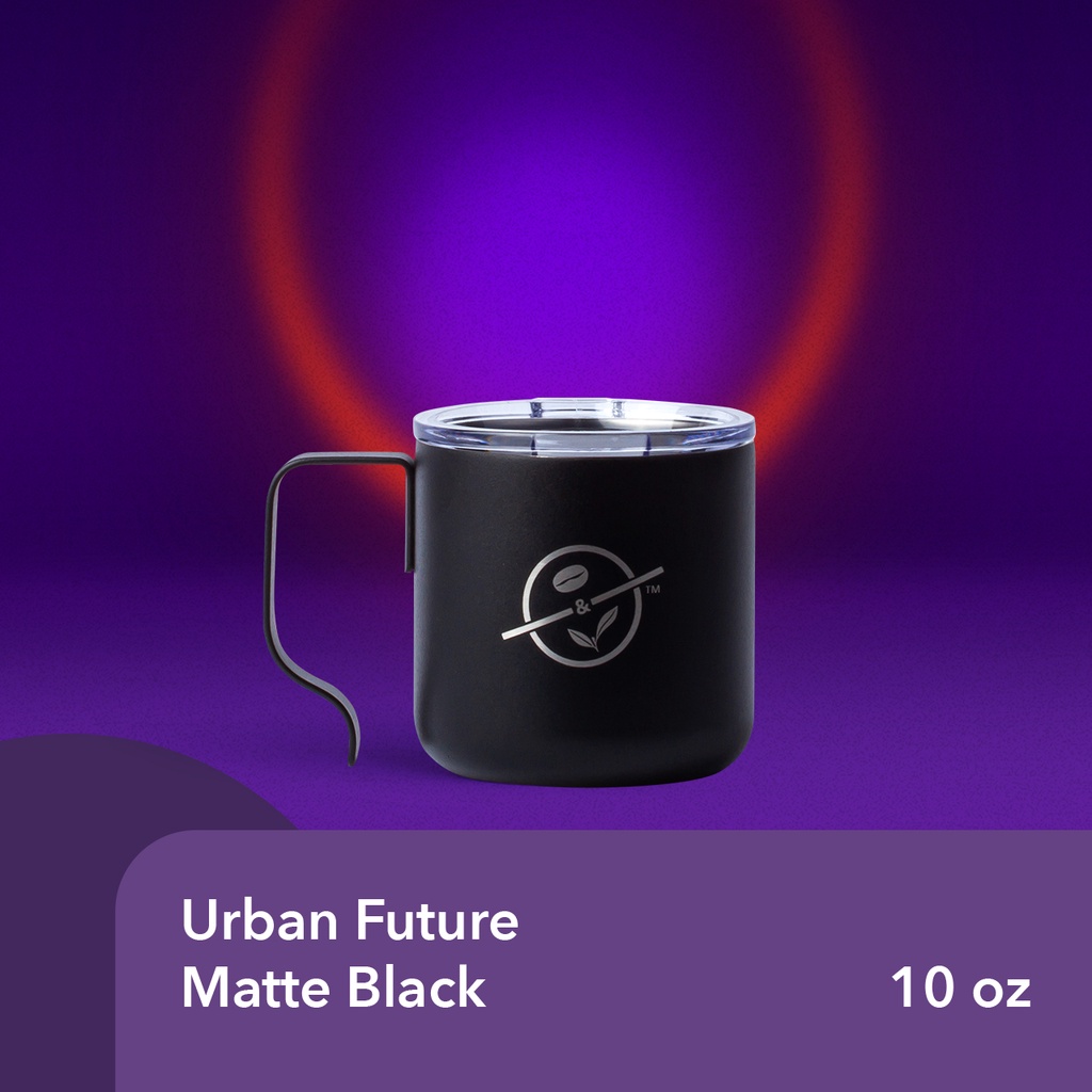 Black Matte CBTL Mug with Etched Logo