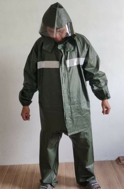 Vulcanized raincoat on sale