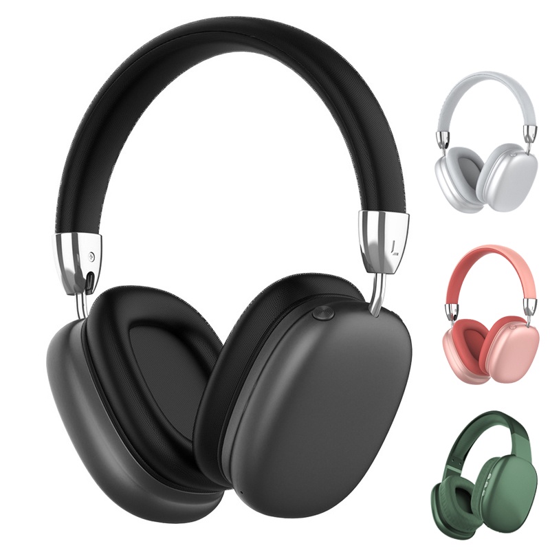 【Ready Stock】HIFI Wireless Headset Foldable Earbuds With Mic Stereo Sound  Bluetooth Headphones for Smartpone Tablet Cell phone