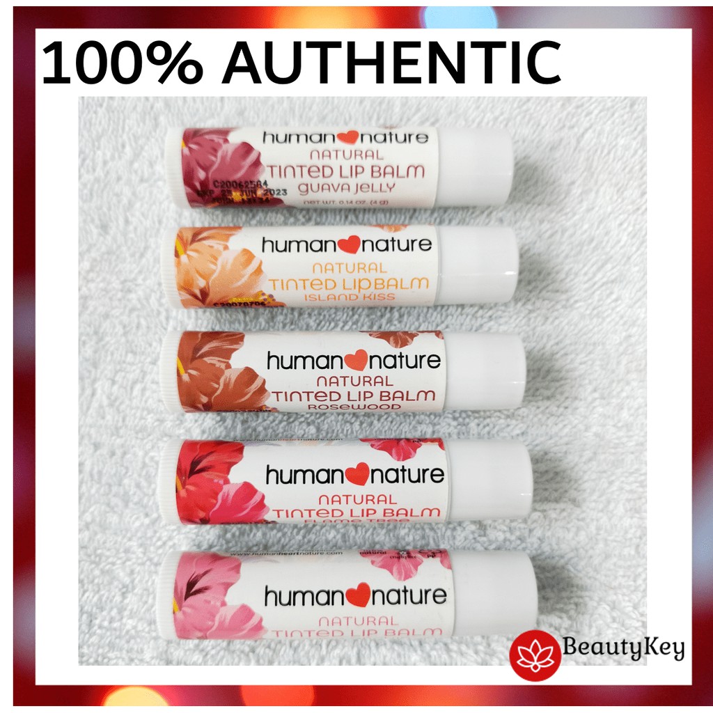 Human Nature Tinted Lip Balm 4g Shopee Philippines 8545