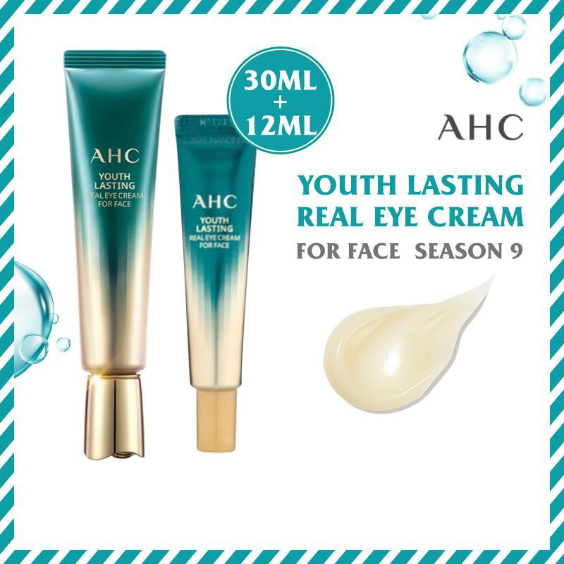 AHC Youth Lasting Real Eye Cream for Face Season 9 12ml / 30ml Shopee