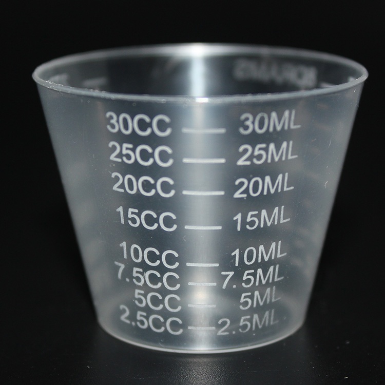 LBT 30mL Plastic Measuring Cup/ Medicine Cup per piece (1) | Shopee ...