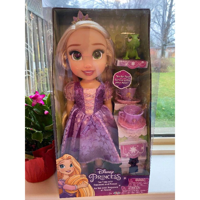 Disney Princess Doll Tea Time with Rapunzel and Pascal