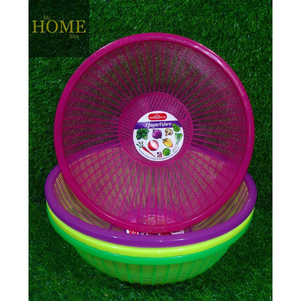 Home Mates Fruit and Vegetable Tray/Food Tray (Random color) | Shopee ...