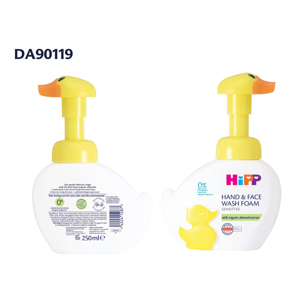 HiPP Hand & Face Wash Foam 250ml Shopee Philippines