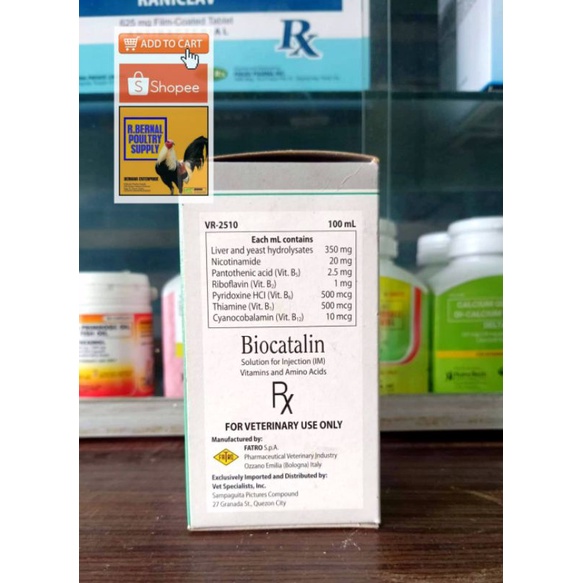 Biocatalin 100ml Vitamins and Amino Acids | Shopee Philippines