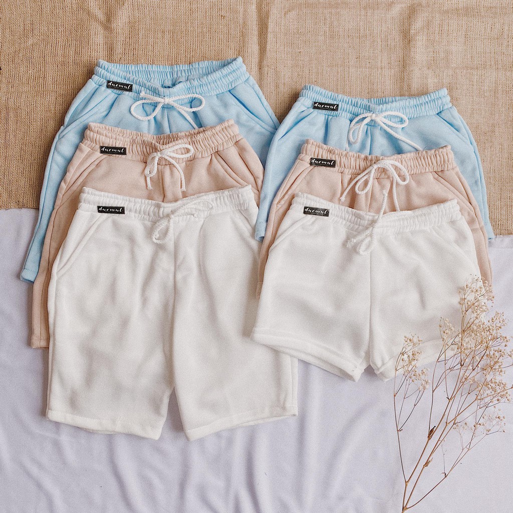 DNEMNLPH Couple Sweat shorts For Men and Women Sold Per Pair Trendy Shorts Shopee Philippines