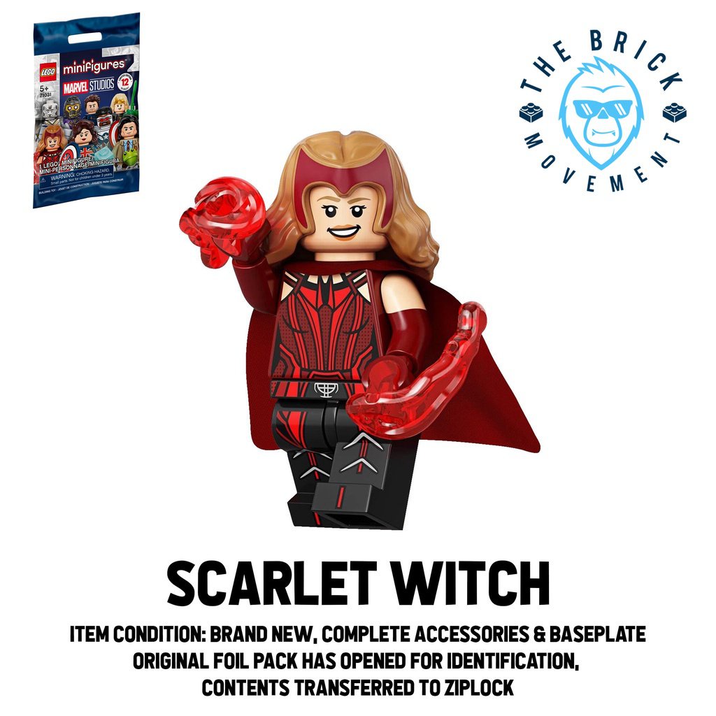 LEGO® Collectible Minfigure Series Marvel Studios: Scarlet Witch ...