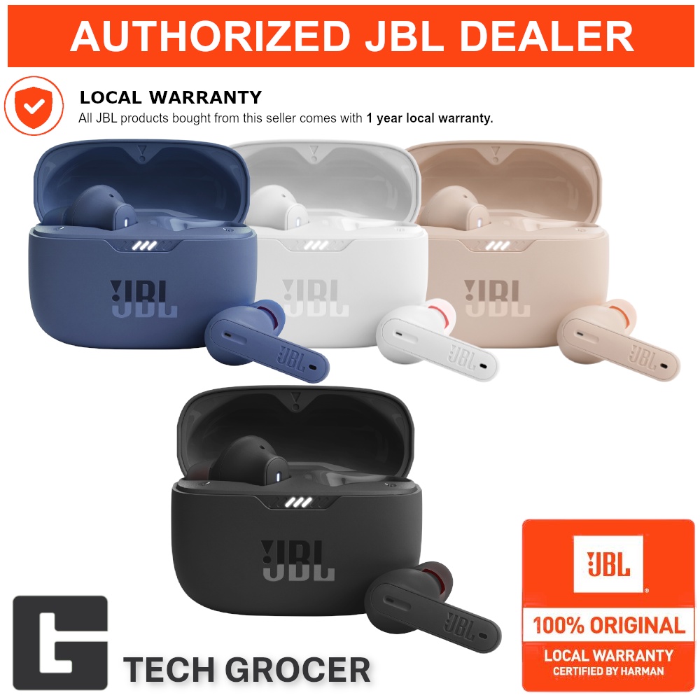 JBL Tune 230NC NoiseCancelling True Wireless InEar Headphones Earbuds