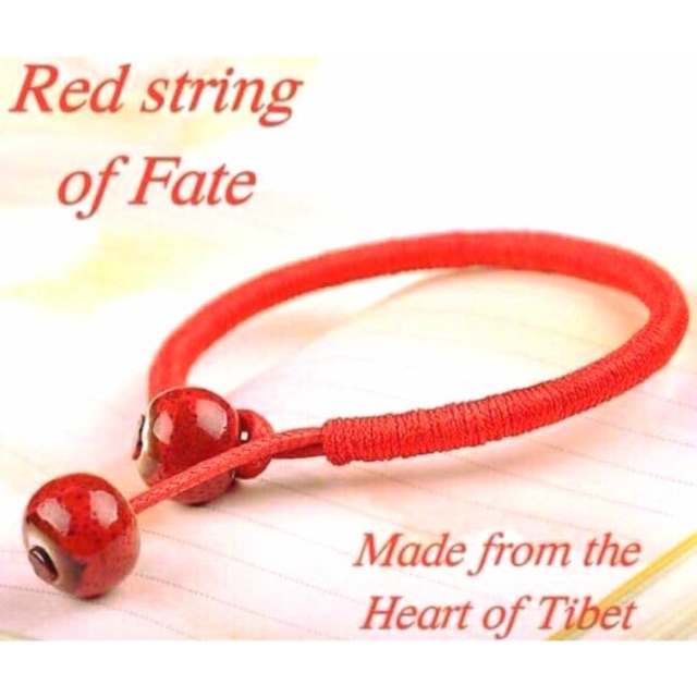 The original lucky sale ceramic red string bracelets