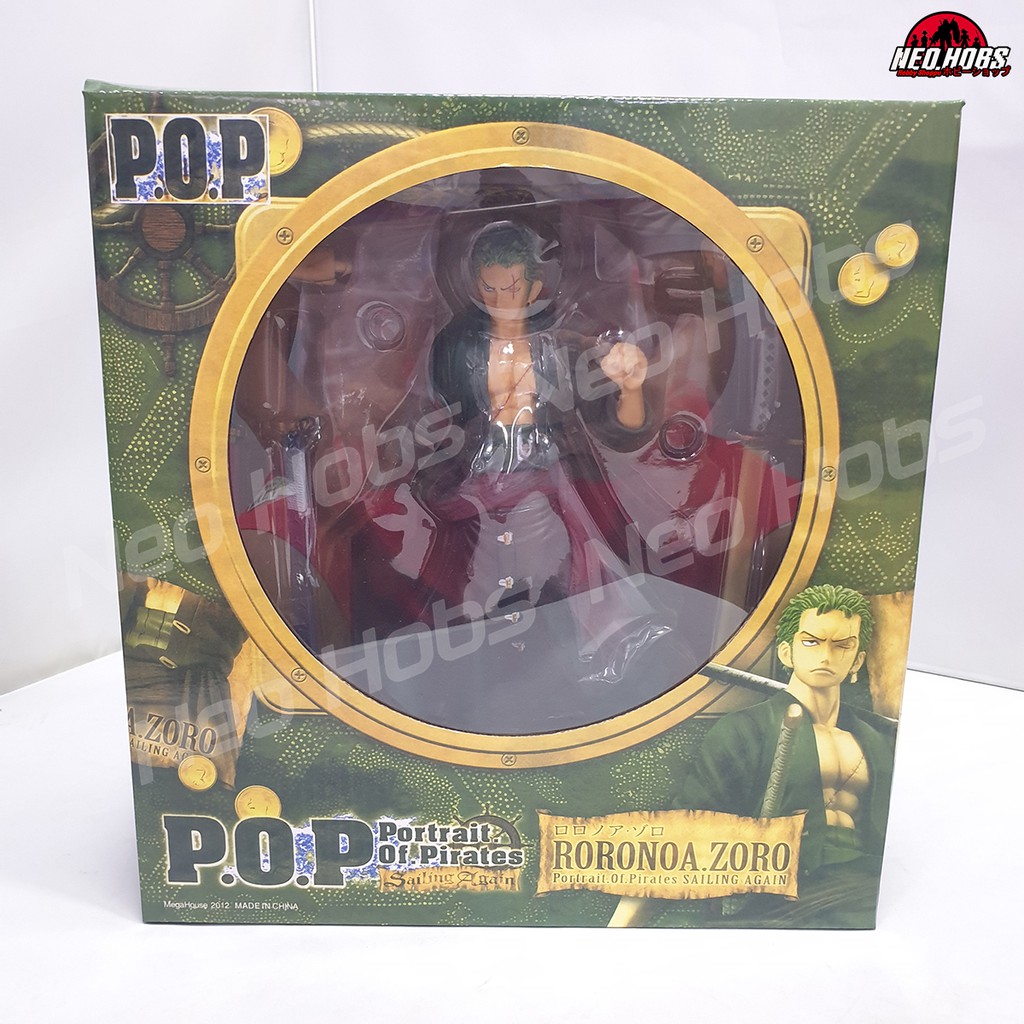 ONE PIECE RORONOA Zoro Figure P.O.P Portrait Of Pirates Sailing Again