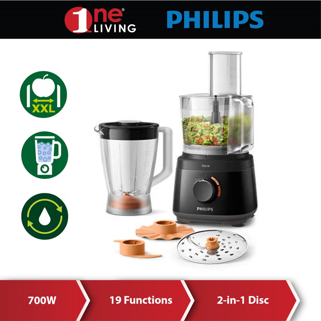 Philips Daily Collection Compact Food Processor HR7320 (HR7320/11