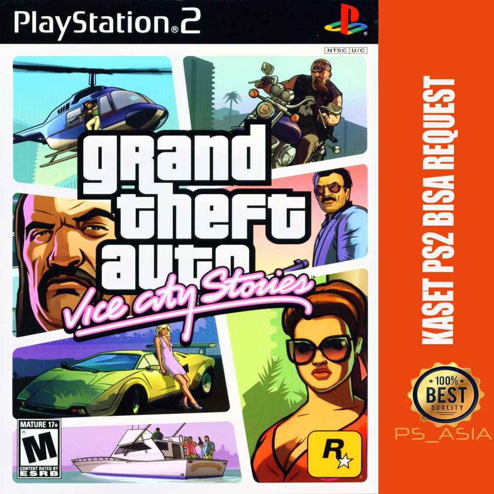 Ps2 Cassette GTA Vice City Stories | Shopee Philippines