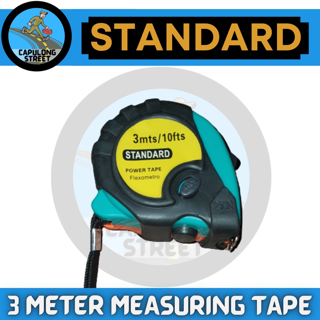 Capulong Street Standard Measuring Tape 3 Meter Pang Metro High Quality