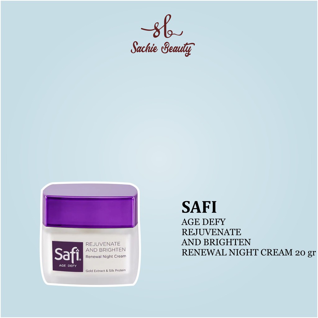 Safi Age Defy Renewal Night Cream 20 Gr / Skincare / Skin Care / Night