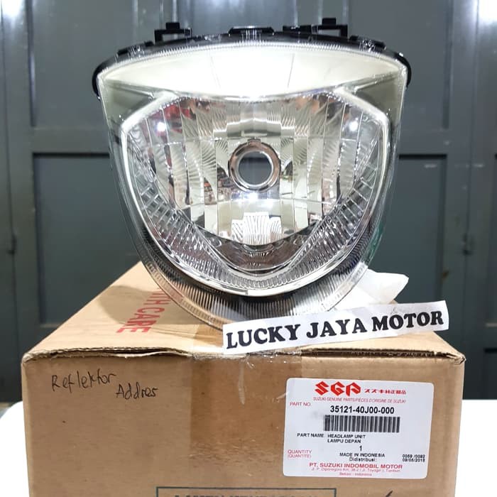 Suzuki address address address address reflector head lamp Original ...